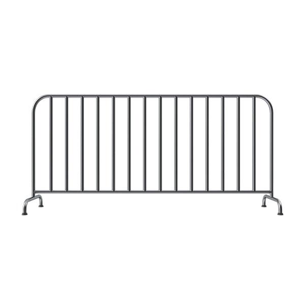 we offer the option to customize the crowd control barricade rental with event branding